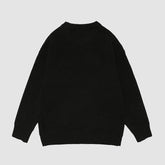 Suéter de punto con estampado "No duermo"